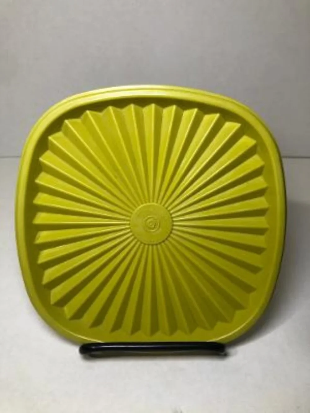 Vintage Tupperware Servalier Replacement Square Olive Green Lid Seal #841-19